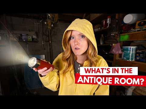 Finding Hidden Treasures in the Antique Room 🔦 // Day 1