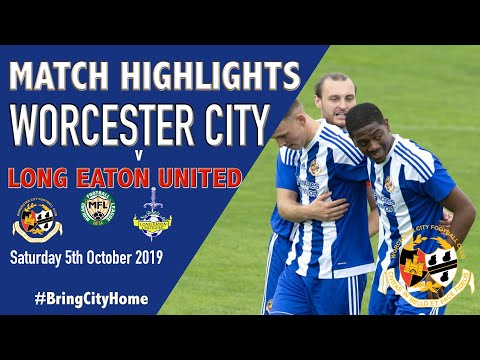 Worcester City 1 Long Eaton United 3 - 5th October 2019