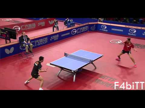 German Open 2015 | Vladimir Samsonov - Zhang Jike | All Points + Slow Motion
