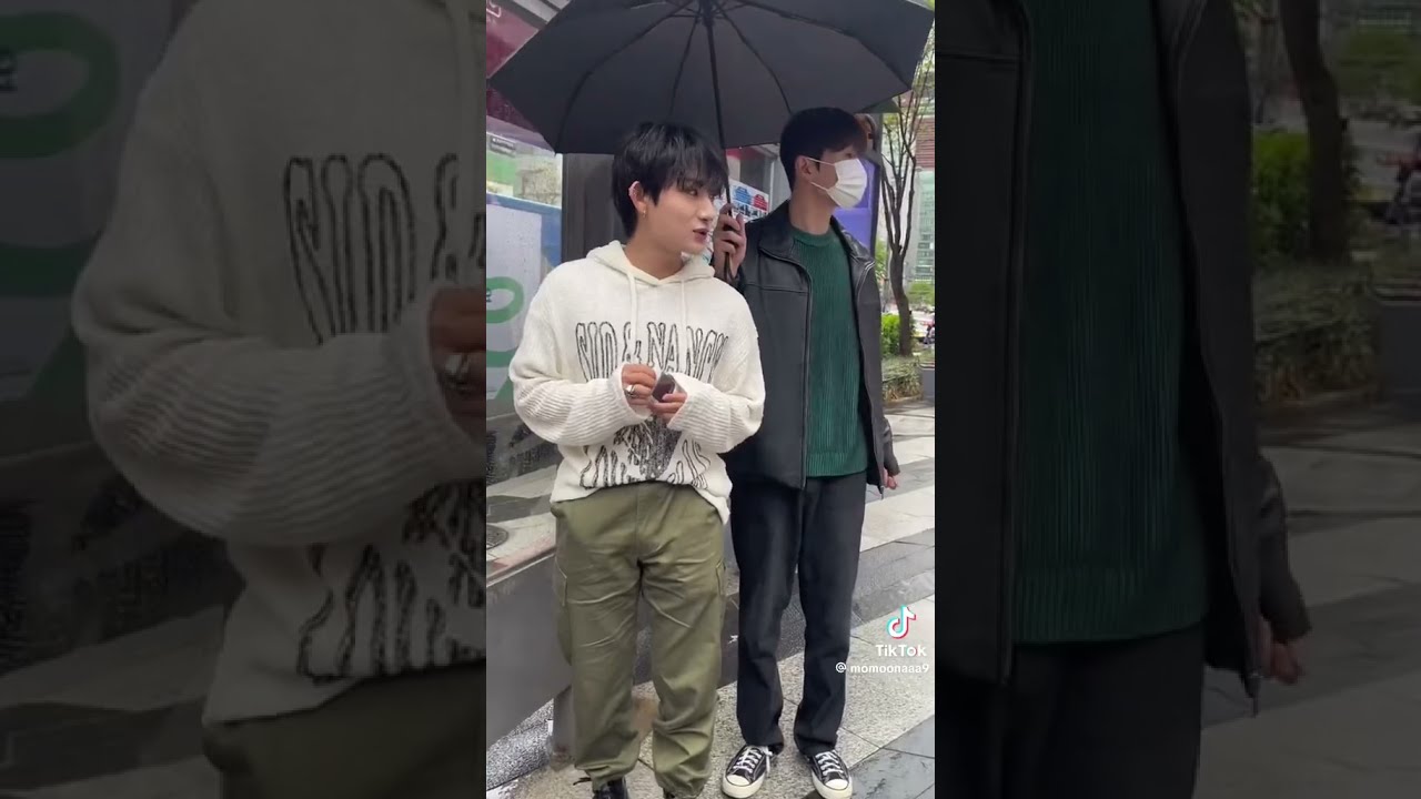 【韓国日常】推しが自分の広告を見に来た日3（ボイプラ）