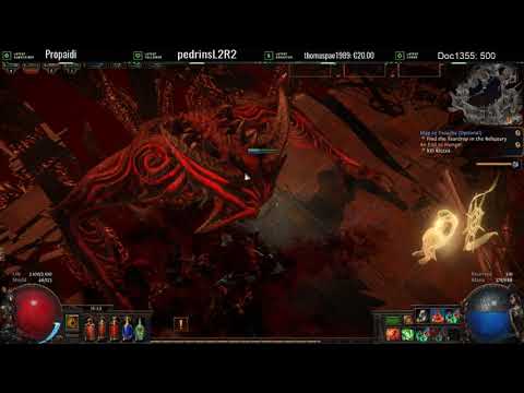 Poe 3.12 Golemancer AFK 16 blighed maps-ALL Content viable - LVL UP Necro Guide Act 1 to Sirus KILL.