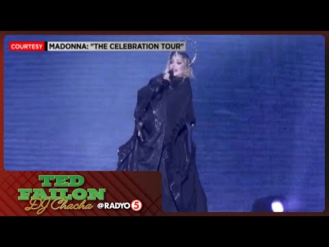 Mahigit 1.6M fans, nanood sa libreng concert ni Madonna sa Brazil #TedFailonandDJChaCha
