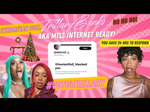 IVORIAN DOLL. ASIAN DOLL GONE WHOOP YO ASS! Merry Xmas Ho Ho Ho #TeaTime Bouncer she has 24 hours..