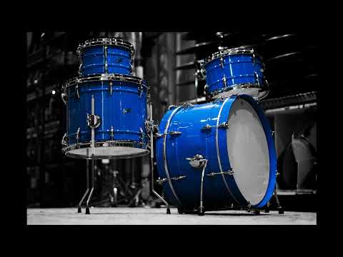 SOLD - Oriollo 10/12/15/20" Phantom Series Aluminum Drum Set - 5015 Sky Blue Lacquer Finish