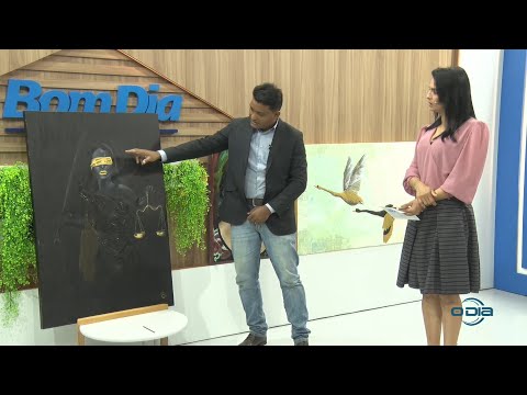 Artista de União (PI) se destaca pela produção de trabalhos em tela 02 03 2022