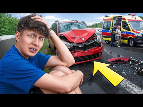 Moi rodzice mieli wypadek...