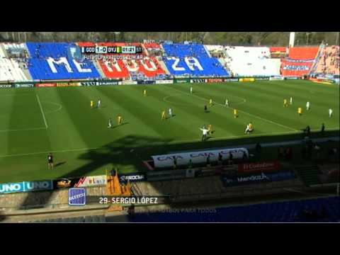 Gol de López. Godoy Cruz 1 - Defensa 0. Fecha 6. Torneo Primera División 2014. Fútbol Para Todos