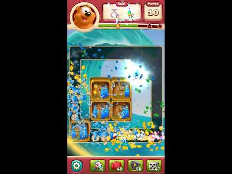 Toon Blast Level 2945 - NO BOOSTERS 🐻🐺🐱 | SKILLGAMING ✔️