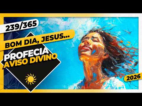 PROFECIA: AVISO DIVINO – Bom dia, Jesus! 239/365 (2026)