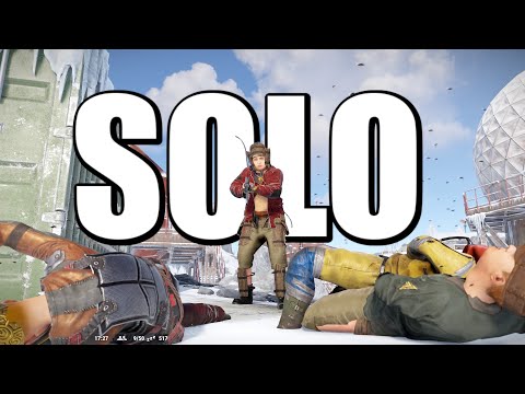 I Stole Their Loot Until They RAIDED Me - Rust SOLO Story