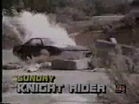 Knight Rider promo  network promo for KITT VS. KARR