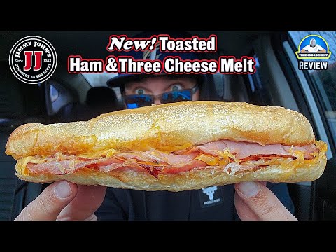 Jimmy John's® Toasted Ham & Three Cheese Melt Review! 🐖🧀🥖 | Childhood Memories | theendorsement