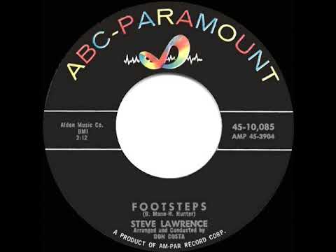 1960 HITS ARCHIVE: Footsteps - Steve Lawrence (45 single version)