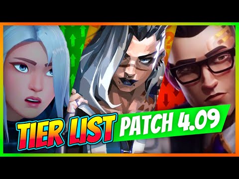 BEST Valorant Agents Tier list Patch 4.09 w/ FADE [May 2022]