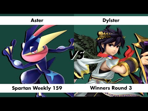 Spartan Weekly 159 - MSU | Aster (Greninja) vs Dylster (Dark Pit) - Winners Round 3