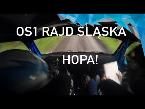 Rajd Śląska 2022 OS1 Stańdo/Gurdziołek Onboard KRIS-BUD Rally Team Rajd Mikołowski