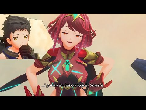 Rex comes back to life only to find that Pyra has joined Smash
