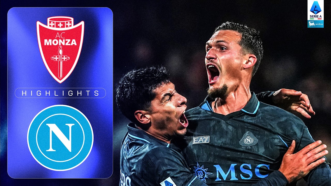 Poker Partenopeo al Brianteo | MONZA-NAPOLI | HIGHLIGHTS | SERIE A ENILIVE 2026/27