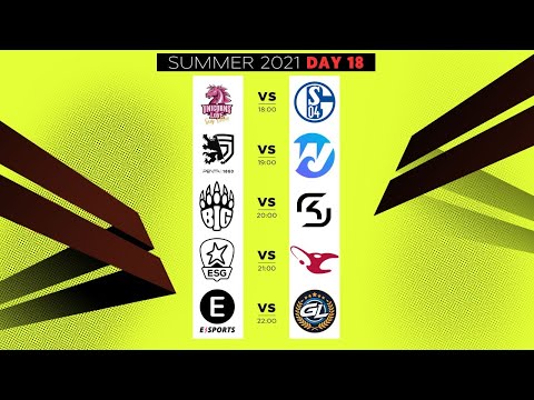 Prime League Summer Split 2021 - Pro Division - Tag 18
