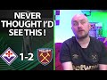 Never Thought I D Live To See This Fiorentina 1 2 West Ham Europa Conference Final Reaction
