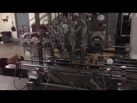 Packaging Dynamics Explosion Proof (XP) Inline Bottle Rinser-Filler