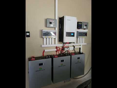Mur d'alimentation de batterie au lithium 51.2V 200Ah 10kwh pour usage domestique BONJOUR SOLAR