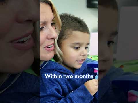 Follow Romeo's amazing journey through #ABA Therapy!  #abatherapy  #shorts #asd #autismawareness