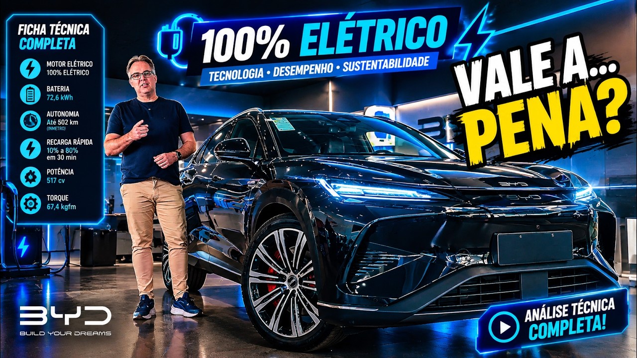 Novo BYD Sealion 7 2027: Vale o Preço Hoje?