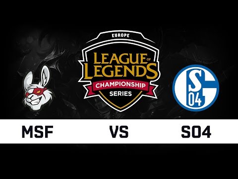 [ITA] EU LCS 2018 - W7D2 - MSF vs S04