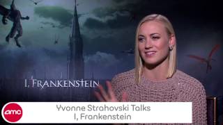 Yvonne Strahovski Chats I, FRANKENSTEIN With AMC