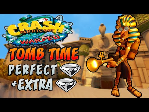 Crash Bandicoot 3 (NST) - 'Tomb Time' Speedy Perfect run [2:32] (BOTH gems, no hit)