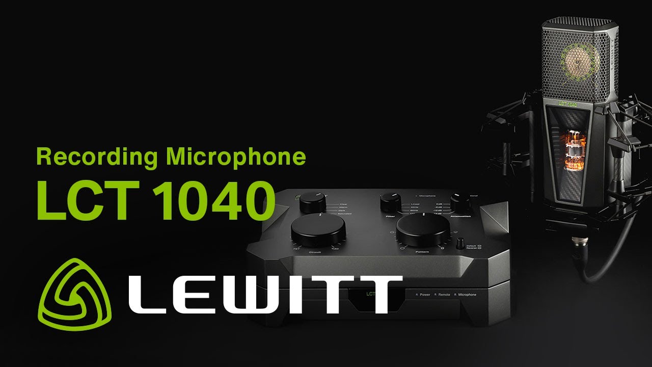 Lewitt LCT 1040 Flagship Tube Condenser Microphone