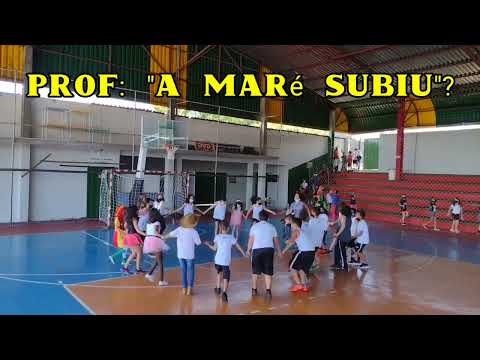 EDUCAÇÃO FÍSICA FUNDAMENTAL 1 I Cantiga de Roda para iniciar a aula. "A maré desceu"