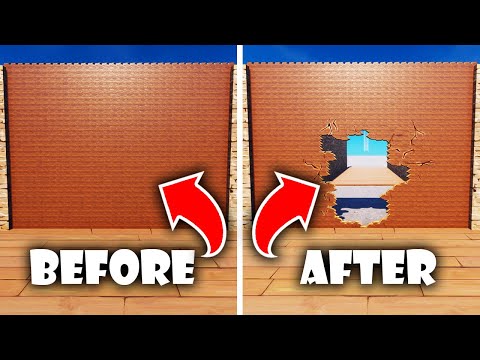 NEW Destructible Walls in Fortnite Creative!