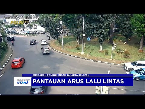 NTMC POLRI - PANTAUAN ARUS LALU LINTAS SORE 22/08/2025