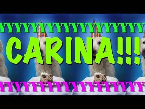 HAPPY BIRTHDAY CARINA! - EPIC Happy Birthday Song