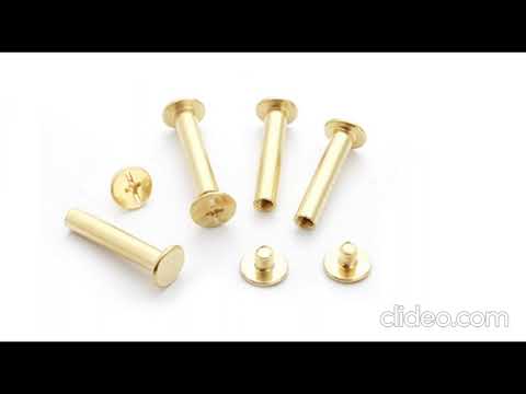 Brass File Screw