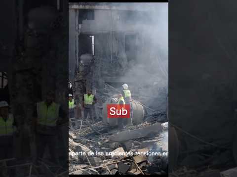 Aviones israelíes bombardean el sur del Líbano y los suburbios de Beirut