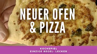 Rommelsbacher Ofen BGE 1580/E UNBOXING und schnelle PIZZA #Kochspiel