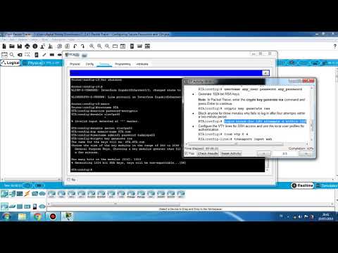 11.2.4.5Packet Tracer - Configuring secure passwords and SSH #ProdiTIUMB