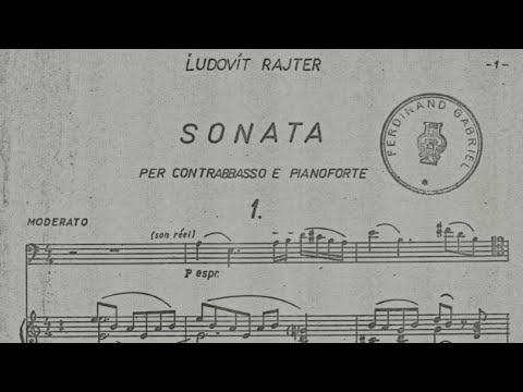 Ludovít Rajter - Sonata for Double Bass and Piano