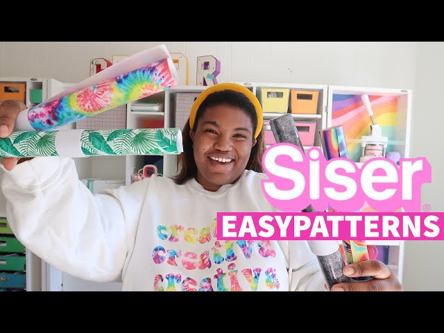 Vídeo relacionado con Siser Easypatterns PLUS Joyful Christmas, 30 cm x 0,5 m, vinilo de transferencia térmica para personalizar ropa, accesorios y telas decorativas, material para manualidades, adecuado para ropa infantil