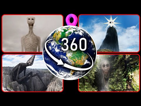 Colossal Doctor Nowhere’s Creatures Found on Google Earth! — VR 360°