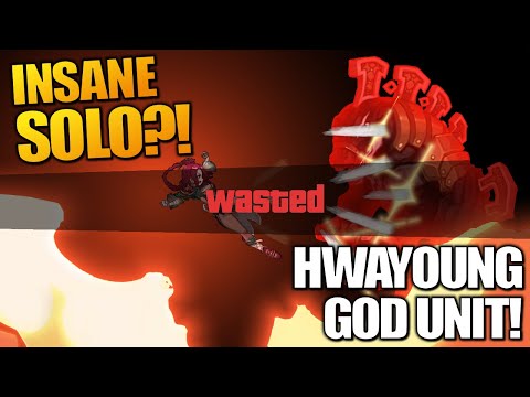 SOLO GOLEM?! HWAYOUNG GOD TIER