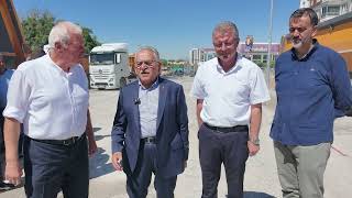 BAŞKAN BÜYÜKKILIÇ’TAN 2 MİLYON TL’LİK ERKİLET BULVARI BAĞLANTI YOLU’NA YAKIN TAKİP