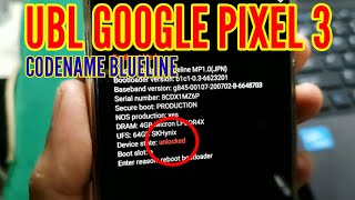 ONE MINUTES! UNLOCK BOOTLOADER ( UBL ) GOOGLE PIXEL 3