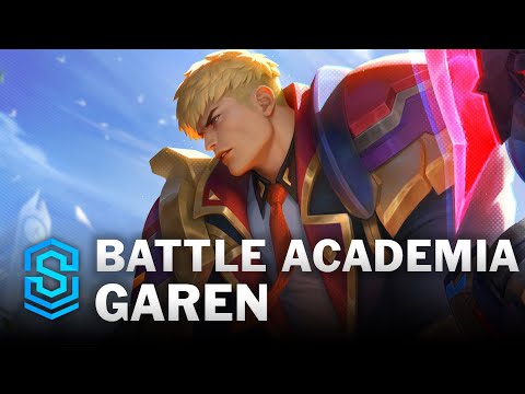 Battle Academia Garen Skin Spotlight - League of Legends