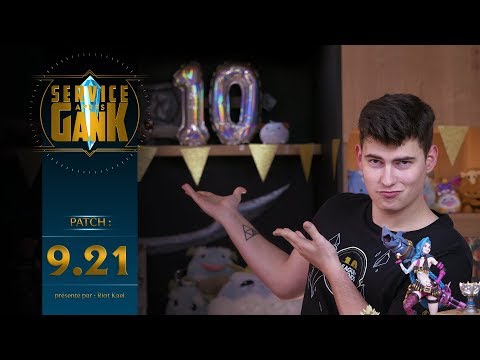 Les 10 ans de LoL ! - Service après Gank Patch 9.21 | League of Legends