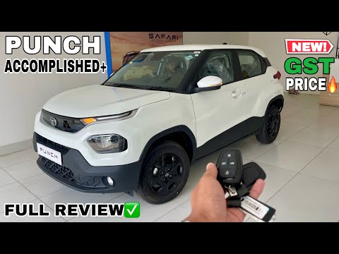 Tata Punch Accomplished Plus New GST ✅ Price 2025 Punch Acc+ Features, Review Full Details