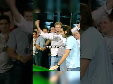 Ronnie O'Sullivan racing the balls 💪 #topgear #thegrandtour